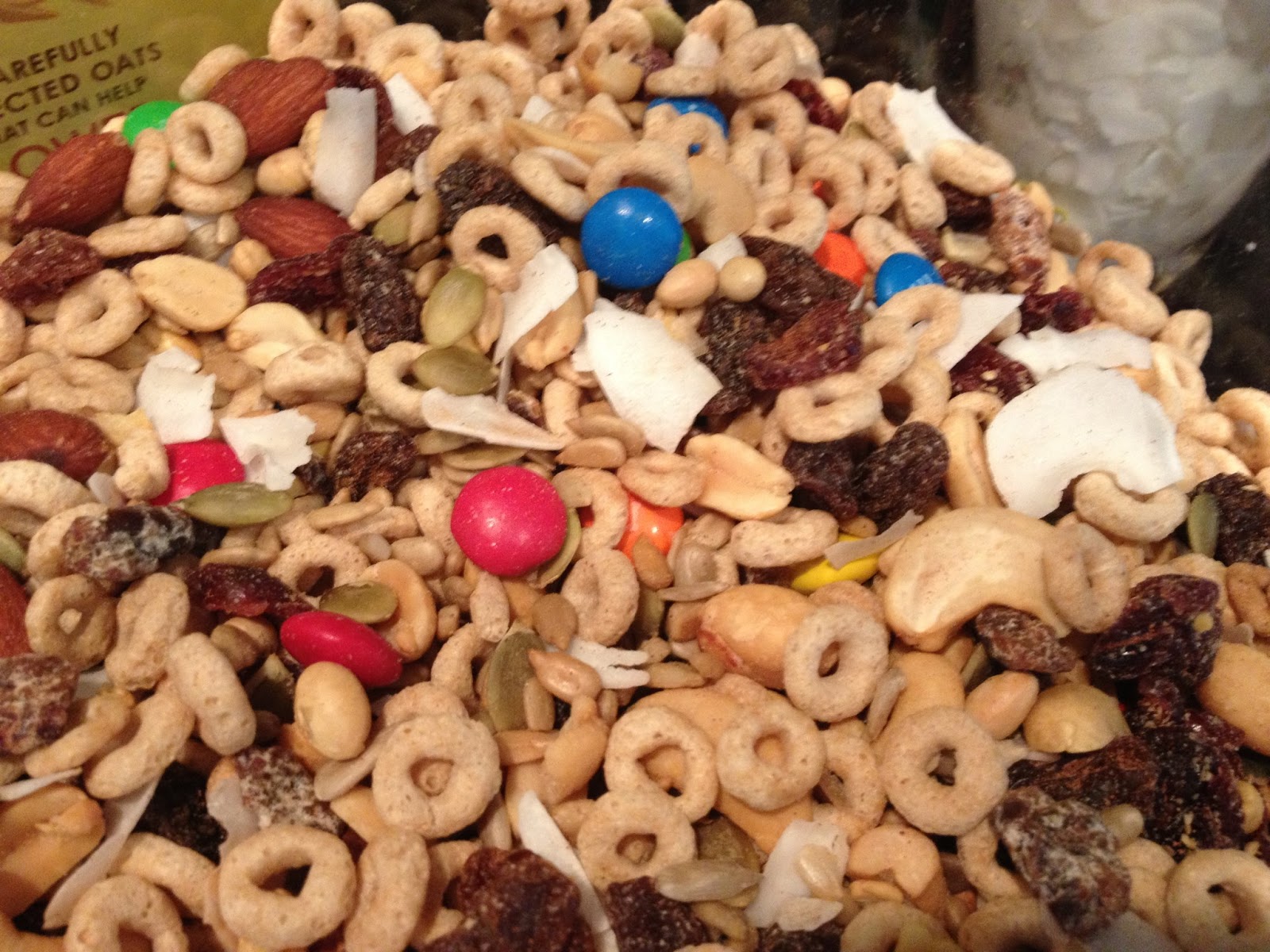 What's my goto traveling snack? Trail mix!